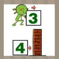 看图猜成语：一个人在推3字还有4字和一面墙答案是什么
