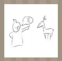 看图猜成语：一个人指着一个动物说是马答案是什么？