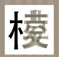 看图猜成语：一个木字左边有模糊的两字字答案是什么？