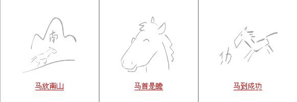 看图猜成语：关于马的答案有哪些？