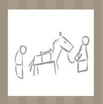 看图猜成语：一个人牵着马一个人在马后答案